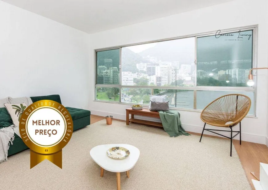 Foto 1 de Apartamento com 3 Quartos à venda, 146m² em Lagoa, Rio de Janeiro