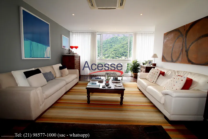 Foto 1 de Apartamento com 3 Quartos à venda, 170m² em Humaitá, Rio de Janeiro