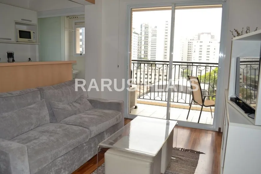 Foto 1 de Flat com 1 Quarto para alugar, 48m² em Vila Nova Conceição, São Paulo