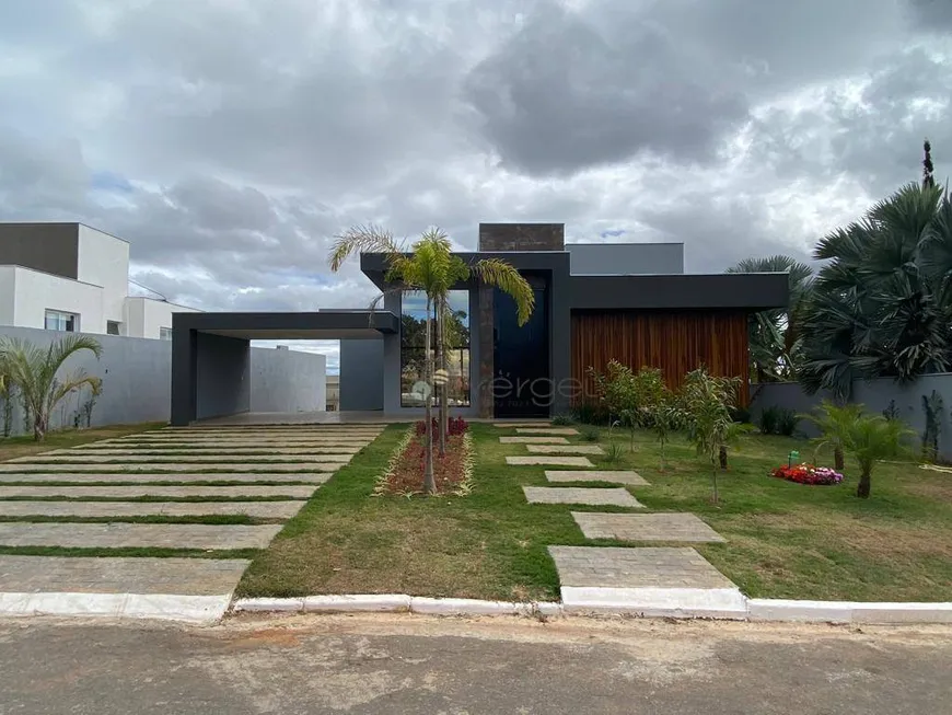 Foto 1 de Casa de Condomínio com 4 Quartos à venda, 237m² em Mirante Do Fidalgo, Lagoa Santa