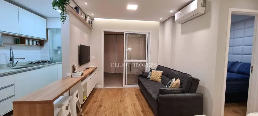 Foto 1 de Apartamento com 1 Quarto à venda, 47m² em República, São Paulo