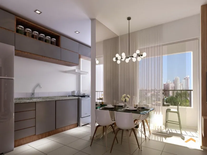 Foto 1 de Apartamento com 2 Quartos à venda, 55m² em Residencial Eldorado Expansao, Goiânia
