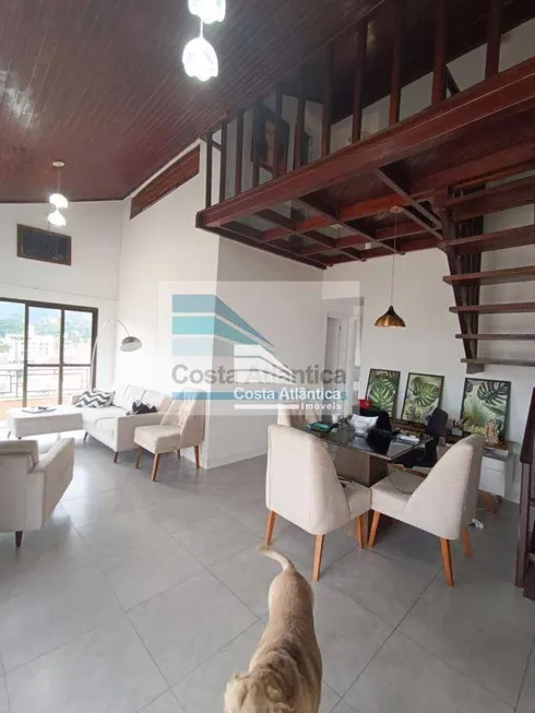 Foto 1 de Cobertura com 4 Quartos à venda, 215m² em Jardim Belmar , Guarujá