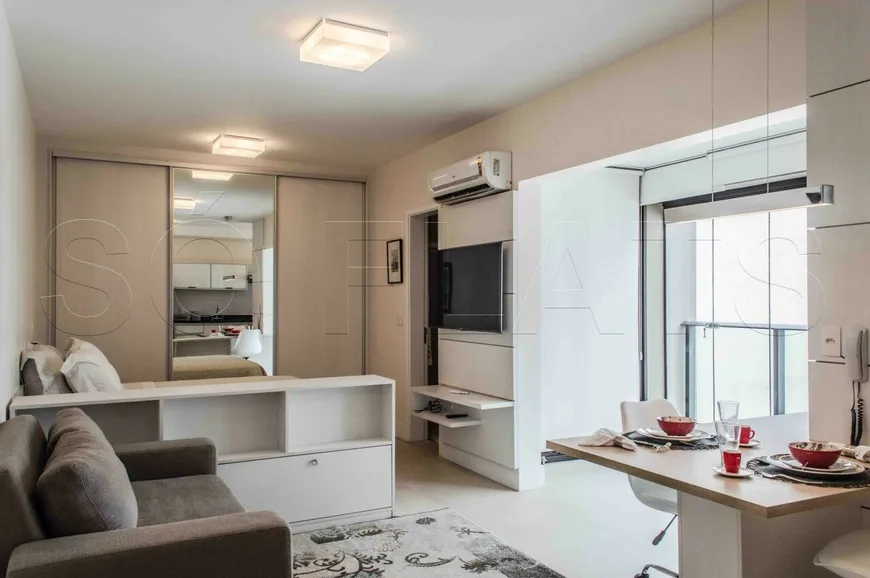 Foto 1 de Flat com 1 Quarto para alugar, 40m² em Paraíso, São Paulo