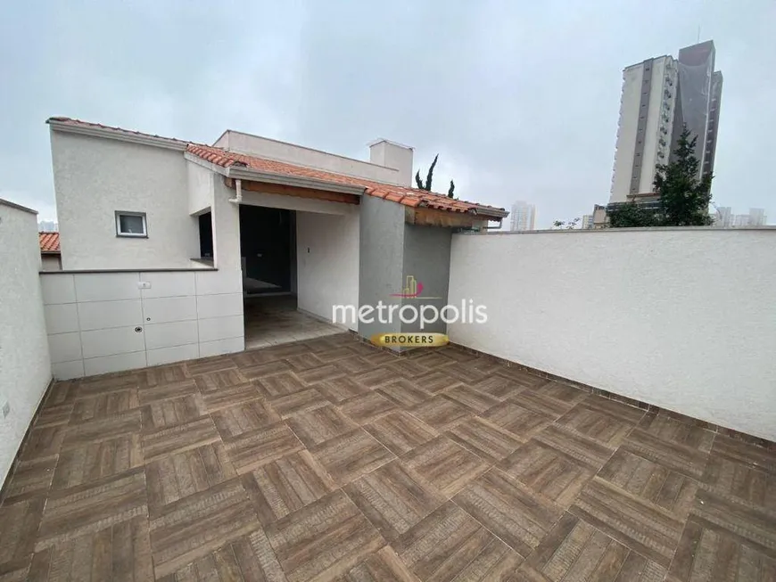 Foto 1 de Cobertura com 2 Quartos à venda, 90m² em Vila Eldizia, Santo André