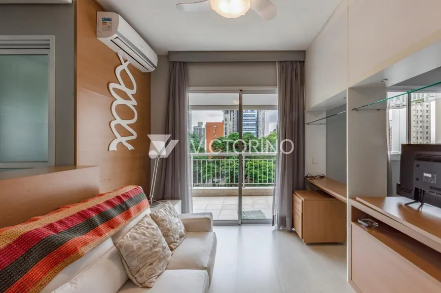 Foto 1 de Apartamento com 1 Quarto para alugar, 48m² em Jardins, São Paulo