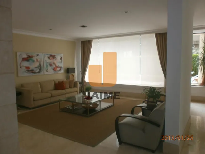 Foto 1 de Apartamento com 4 Quartos para venda ou aluguel, 380m² em Pacaembu, São Paulo