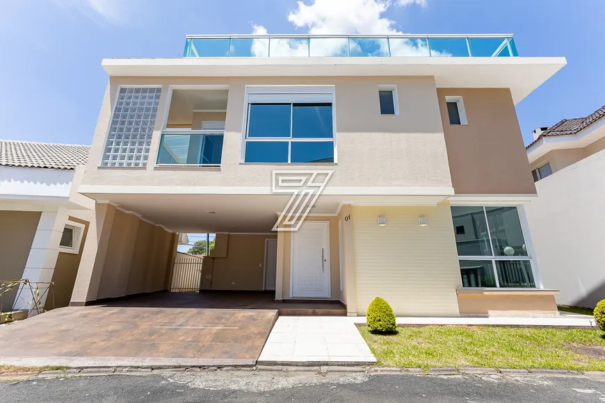 Foto 1 de Casa de Condomínio com 4 Quartos à venda, 354m² em Santa Felicidade, Curitiba