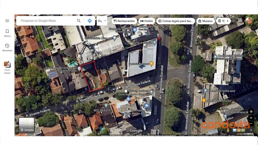 Foto 1 de Lote/Terreno para alugar, 338m² em Tristeza, Porto Alegre