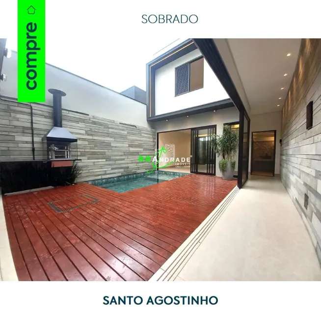 Foto 1 de Casa com 3 Quartos à venda, 204m² em Jardim Santo Agostinho, Franca