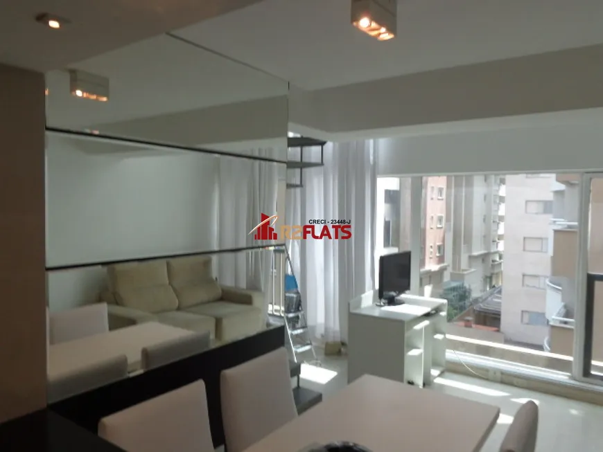 Foto 1 de Flat com 1 Quarto para alugar, 55m² em Bela Vista, São Paulo