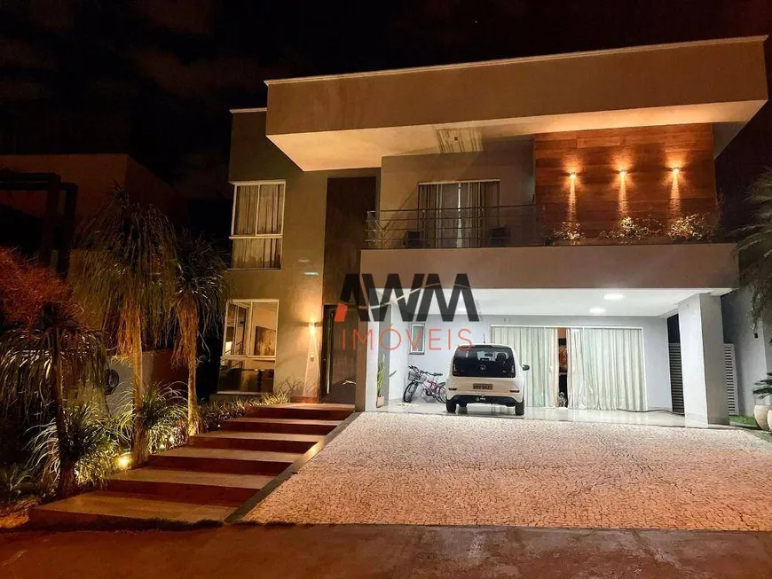 Foto 1 de Casa de Condomínio com 4 Quartos à venda, 390m² em Residencial Parque Mendanha, Goiânia