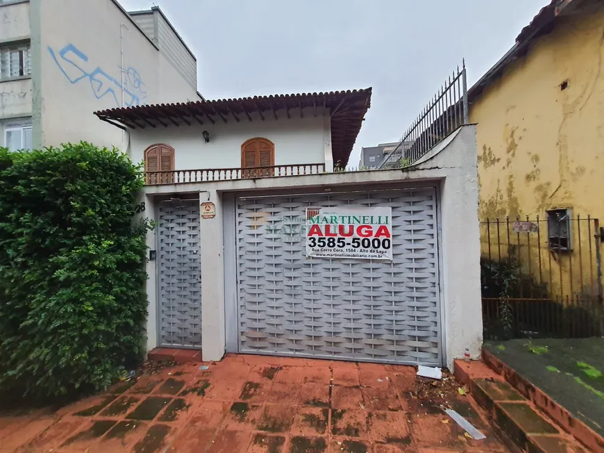 Foto 1 de Casa com 3 Quartos para venda ou aluguel, 250m² em Alto de Pinheiros, São Paulo