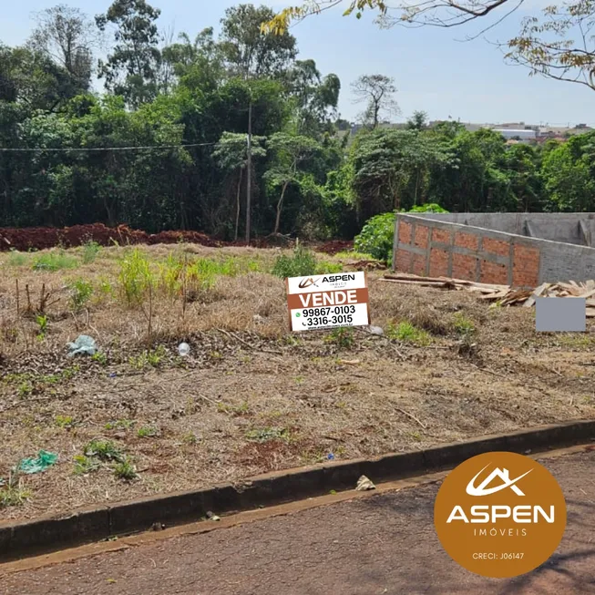 Foto 1 de Lote/Terreno à venda, 458m² em Jardim Portal das Flores, Arapongas