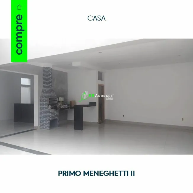 Foto 1 de Casa com 3 Quartos à venda, 140m² em Esplanada Primo Meneghetti II, Franca