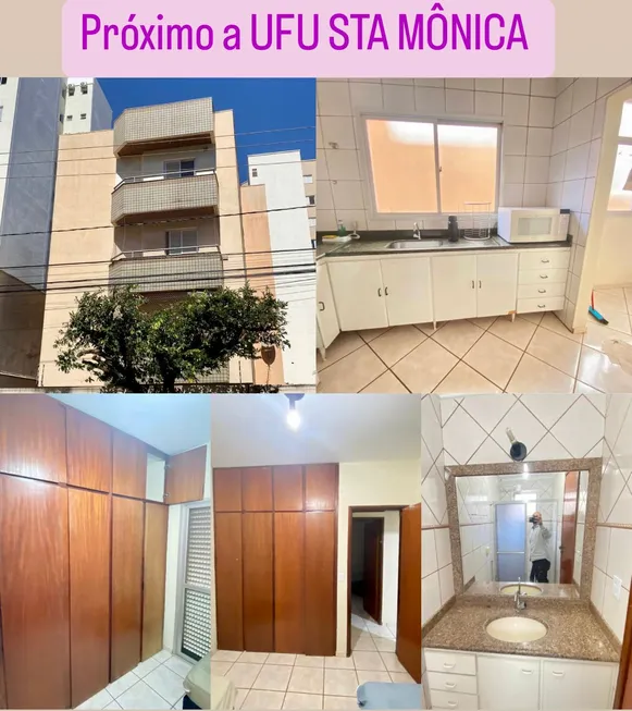 Foto 1 de Apartamento com 2 Quartos para venda ou aluguel, 71m² em Santa Mônica, Uberlândia