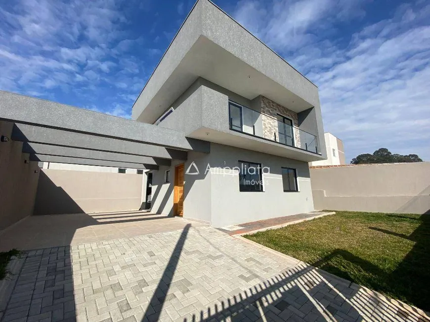 Foto 1 de Casa de Condomínio com 3 Quartos à venda, 119m² em Jardim Flórida, Campina Grande do Sul