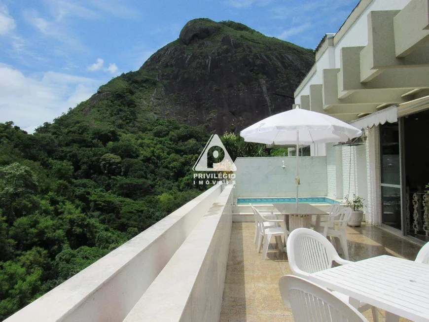 Foto 1 de Cobertura com 3 Quartos à venda, 209m² em Lagoa, Rio de Janeiro