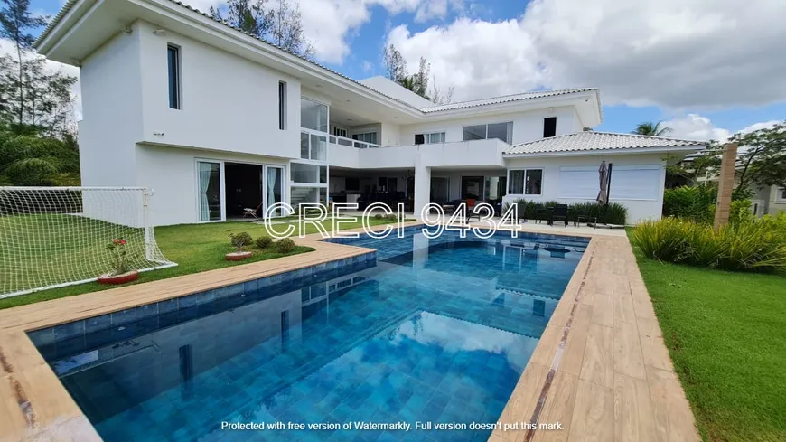 Foto 1 de Casa de Condomínio com 5 Quartos à venda, 740m² em Estrada do Coco, Lauro de Freitas