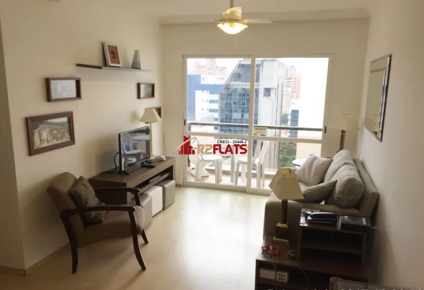 Foto 1 de Flat com 1 Quarto para alugar, 45m² em Itaim Bibi, São Paulo