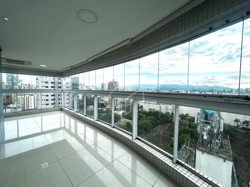 Foto 1 de Apartamento com 4 Quartos para venda ou aluguel, 255m² em Aparecida, Santos