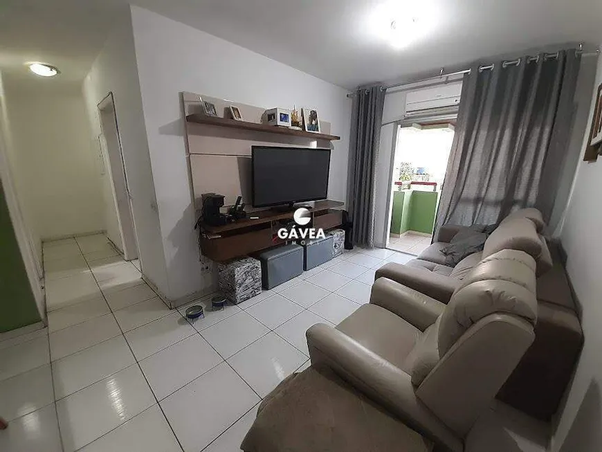 Foto 1 de Apartamento com 2 Quartos à venda, 75m² em Encruzilhada, Santos