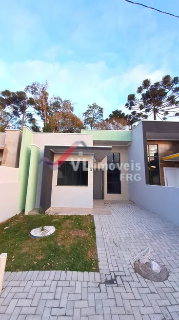 Foto 1 de Casa de Condomínio com 3 Quartos à venda, 54m² em Gralha Azul, Fazenda Rio Grande