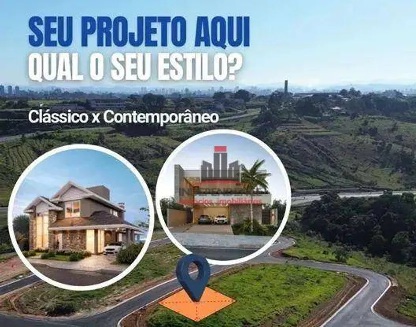 Foto 1 de Lote/Terreno à venda, 250m² em Putim, São José dos Campos