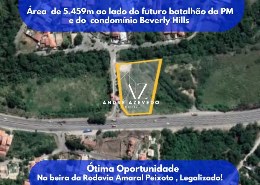 Foto 1 de Lote/Terreno à venda, 5459m² em Flamengo, Maricá