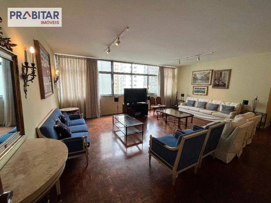 Foto 1 de Apartamento com 3 Quartos para venda ou aluguel, 190m² em Cerqueira César, São Paulo