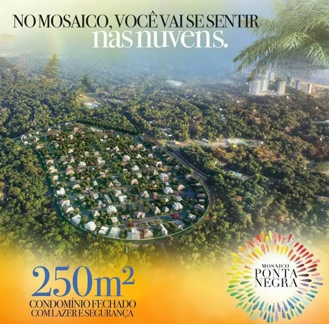 Foto 1 de Lote/Terreno à venda, 250m² em Ponta Negra, Manaus