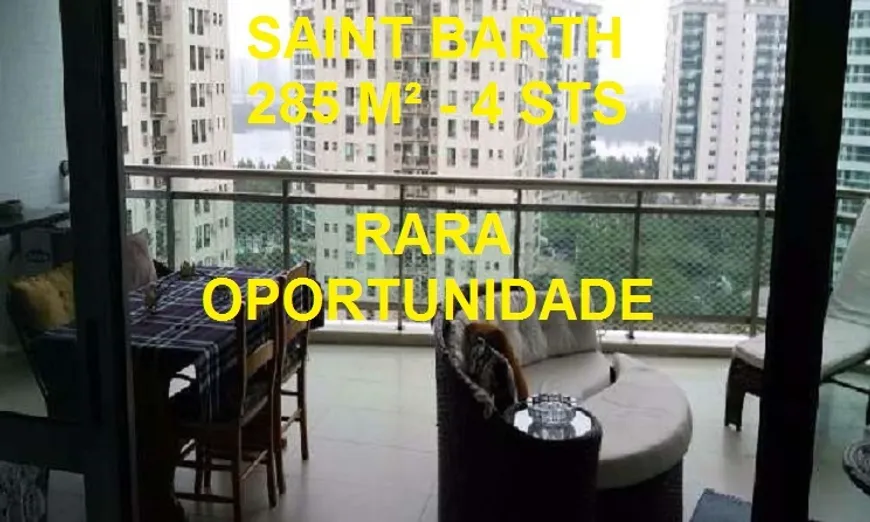 Foto 1 de Apartamento com 4 Quartos à venda, 285m² em Barra da Tijuca, Rio de Janeiro