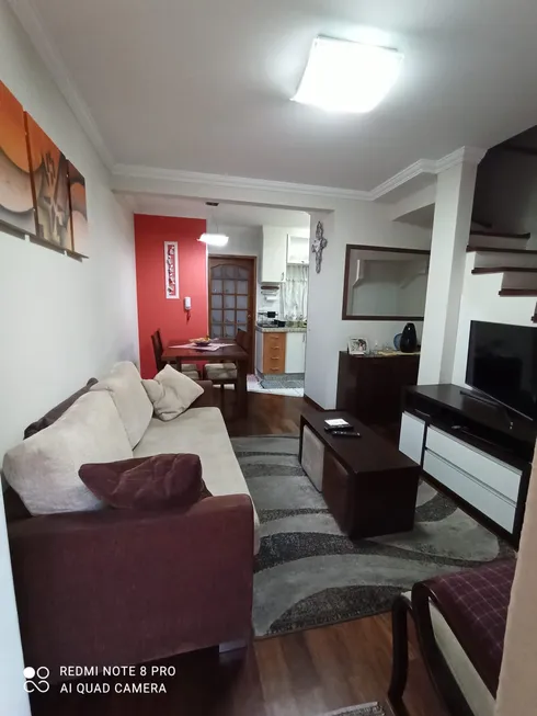 Foto 1 de Casa com 2 Quartos à venda, 62m² em Vila Homero Thon, Santo André