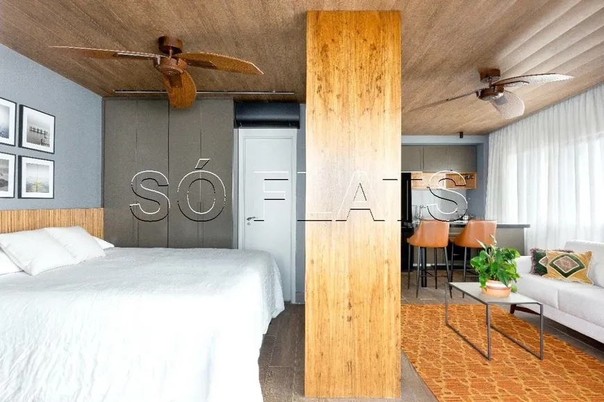 Foto 1 de Flat com 1 Quarto à venda, 50m² em Vila Olímpia, São Paulo