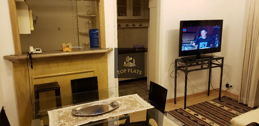 Foto 1 de Flat com 1 Quarto para alugar, 45m² em Jardim Paulista, São Paulo