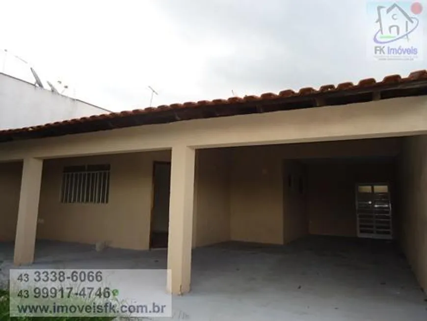 Foto 1 de Casa com 3 Quartos à venda, 110m² em Residencial Abussafe, Londrina