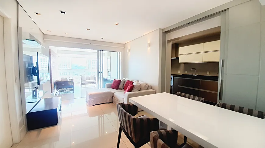 Foto 1 de Apartamento com 1 Quarto para alugar, 98m² em Brooklin, São Paulo