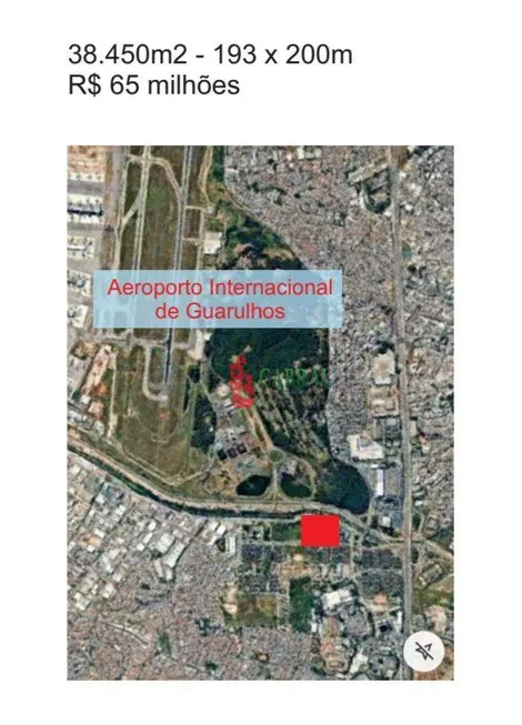 Foto 1 de Lote/Terreno à venda, 3218m² em Parque Cecap, Guarulhos