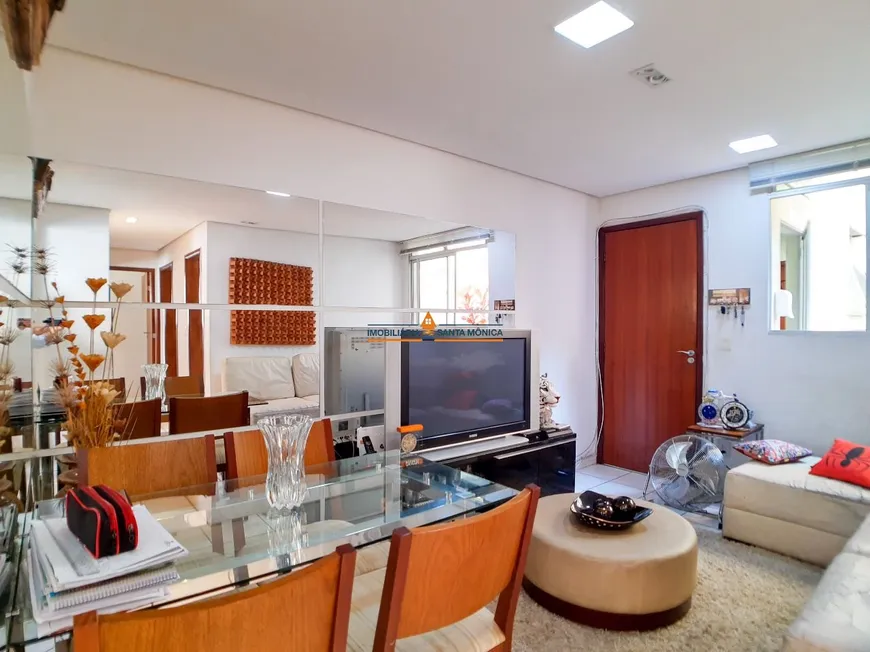 Foto 1 de Apartamento com 3 Quartos à venda, 75m² em Santa Mônica, Belo Horizonte