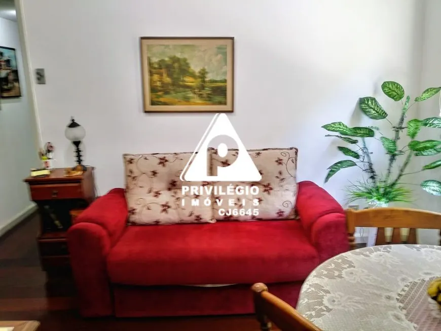 Foto 1 de Apartamento com 1 Quarto à venda, 35m² em Laranjeiras, Rio de Janeiro