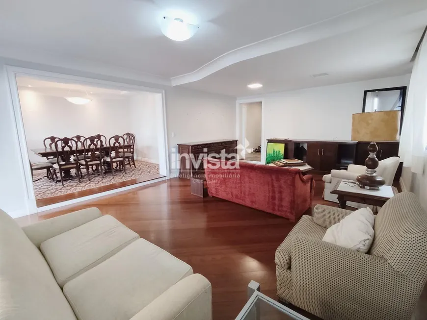 Foto 1 de Apartamento com 4 Quartos à venda, 266m² em Boqueirão, Santos