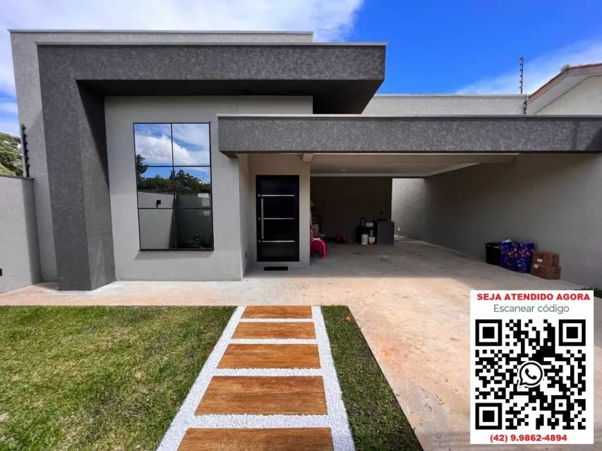 Foto 1 de Casa com 3 Quartos à venda, 135m² em Colonia Dona Luiza, Ponta Grossa