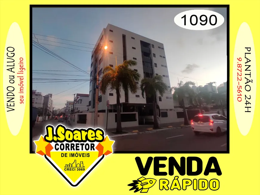 Foto 1 de Apartamento com 4 Quartos à venda, 150m² em Cabo Branco, João Pessoa