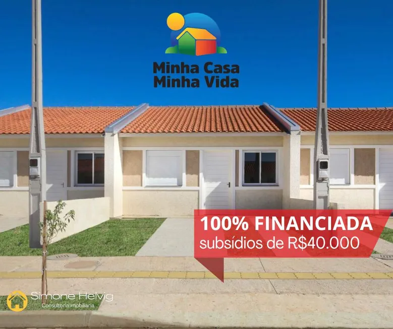 Foto 1 de Casa com 2 Quartos à venda, 40m² em Passo Fundo, Guaíba