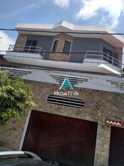 Foto 1 de Sobrado com 4 Quartos à venda, 400m² em Vila Curuçá, Santo André