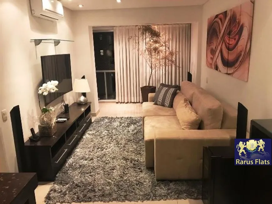 Foto 1 de Flat com 1 Quarto para alugar, 43m² em Vila Nova Conceição, São Paulo