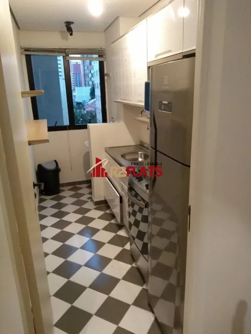 Foto 1 de Flat com 1 Quarto à venda, 40m² em Pinheiros, São Paulo