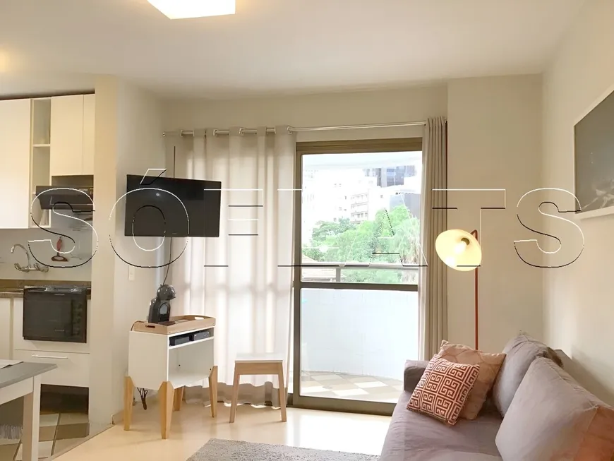 Foto 1 de Flat com 1 Quarto à venda, 54m² em Jardim Paulista, São Paulo