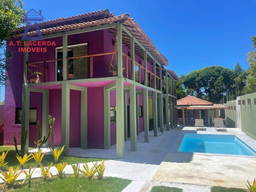 Foto 1 de Casa com 7 Quartos à venda, 350m² em Arraial D'Ajuda, Porto Seguro