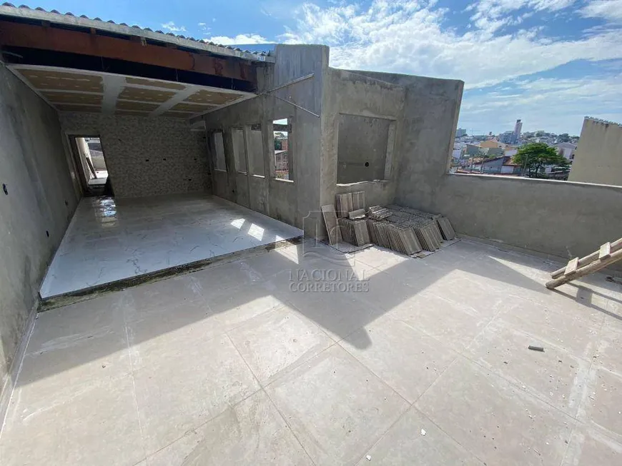 Foto 1 de Cobertura com 3 Quartos à venda, 140m² em Vila Curuçá, Santo André